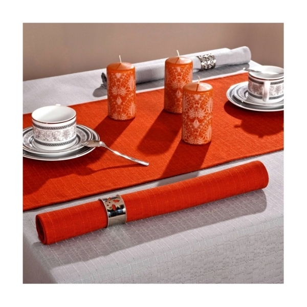 Wyprzedaż  Obrus  plamoodporny U2 Vera 1052 ecru 90x190cm o