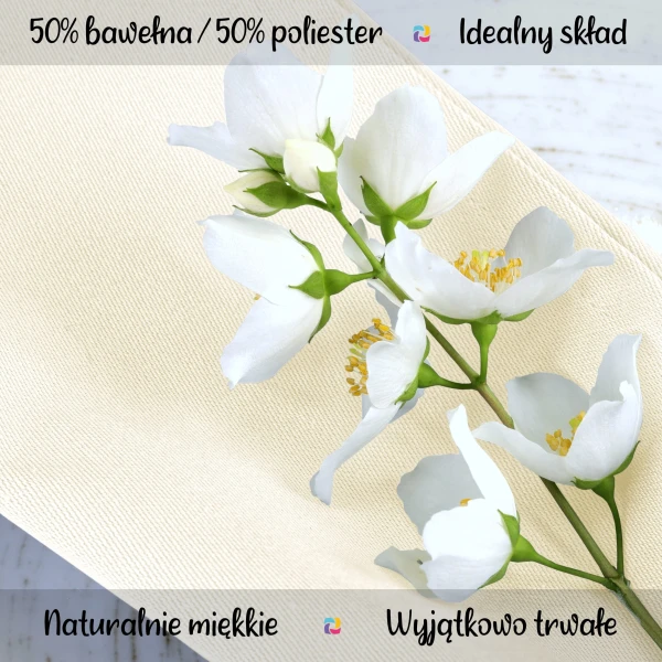 Profesjonalna Serwetka Bankietowa Bawełniano-Poliestrowa 25