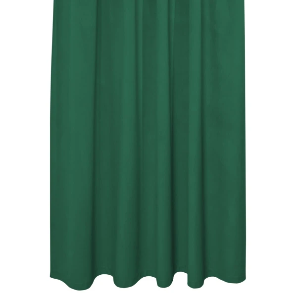 Zasłona welurowa na taśmie marszczącej Sara 108 zielony, 
