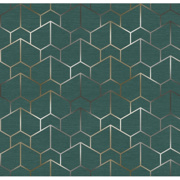 Zasłona druk geometryczny Minos 401141-102, szerokość 140