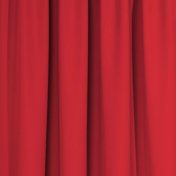 Zasłona Emma na taśmie marszczącej 1316 czerwony, szeroko