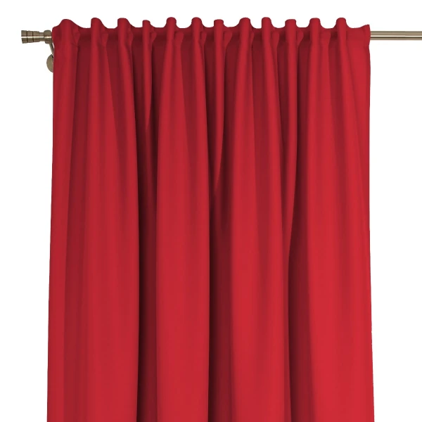 Zasłona Emma na taśmie marszczącej 1316 czerwony, szeroko