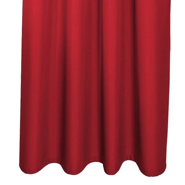 Zasłona Emma na taśmie marszczącej 1316 czerwony, szeroko