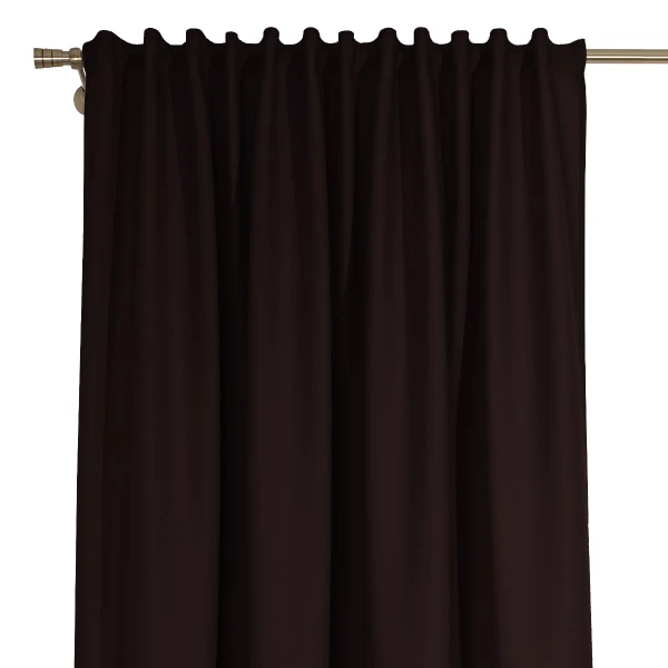 Zasłona Emma na taśmie marszczącej 1329 czekoladowy, szer