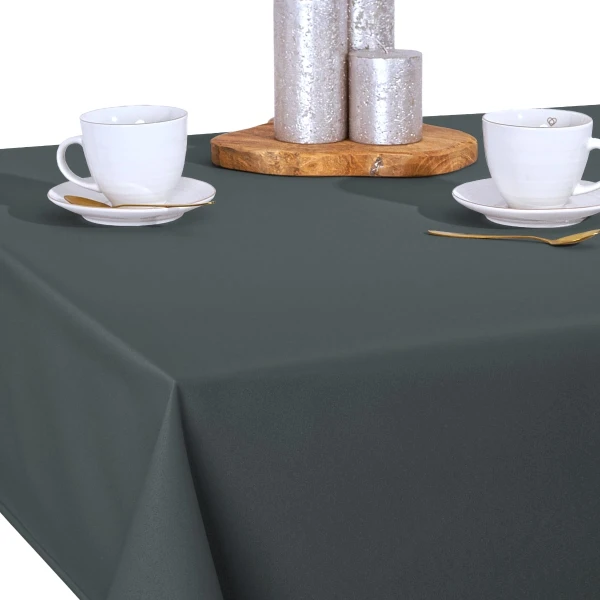 Tkanina Laura, kolor 3177 grafitowy