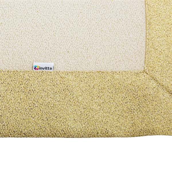 Bieżnik z mankietem plamoodporny Złoty Błysk O5 LX-6477-2