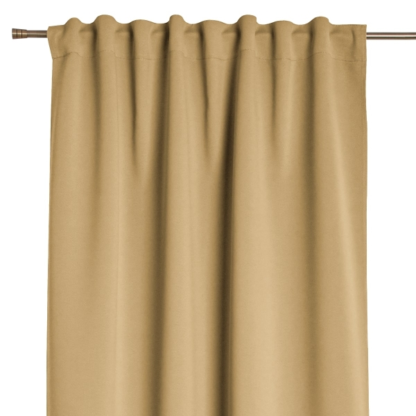 Zasłona zaciemniająca na taśmie marszczącej Blackout Uni