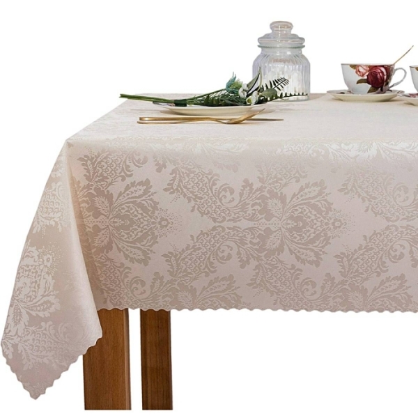 Wyprzedaż Obrus O1 JB4999 ecru 140x290cm oval