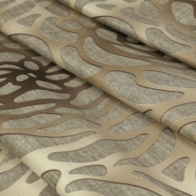Zasłona Velvet Deco Druk Abstrakcyjny 54816-1070, szerokość 140 cm x wysokość na wymiar