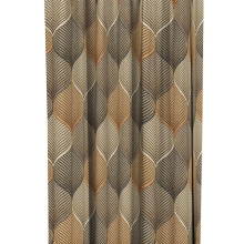 Zasłona Velvet Deco Druk Abstrakcyjny 55087-1025, szerokość 140 cm x wysokość na wymiar