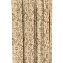 Zasłona w kwiaty na taśmie marszczącej Velvet Deco Druk 55896-1010