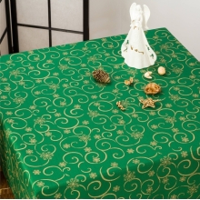 Obrus  plamoodporny U3 BN16 3046 zielony , 120x160cm 