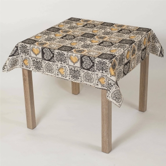 Obrus  plamoodporny  U3 ELBRUS DRUK 17su1689-103 100x200 cm