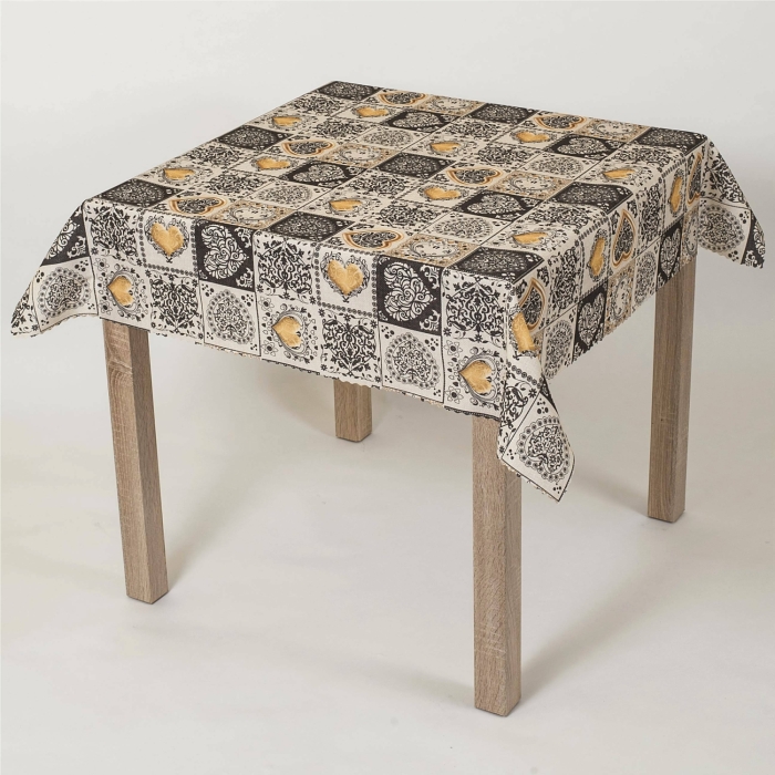 Obrus  plamoodporny  U3 ELBRUS DRUK 17su1689-103 100x200 cm