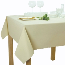 Obrus  plamoodporny U2 Elbrus 377 ecru, 75x75 cm  