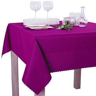 Obrus  plamoodporny U2 Elbrus 365 fioletowy , 130x160cm