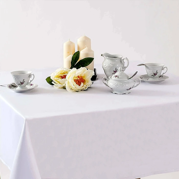 Obrusy, Bieżniki i Serwety Plamoodporne Na Wymiar - Gładka