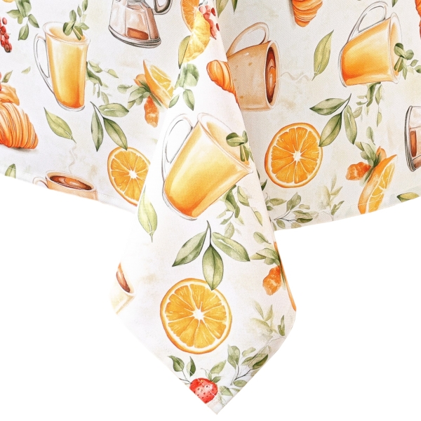 Obrus Plamoodporny Druk w Stylu Włoskim - Colazione Italian