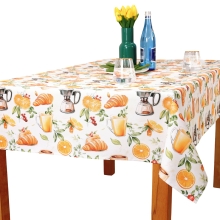 Obrus Plamoodporny Druk w Stylu Włoskim - Colazione Italiana