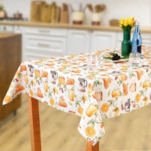 Obrus Plamoodporny Druk w Stylu Włoskim - Colazione Italiana