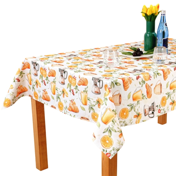 Obrus Plamoodporny Druk w Stylu Włoskim - Colazione Italian