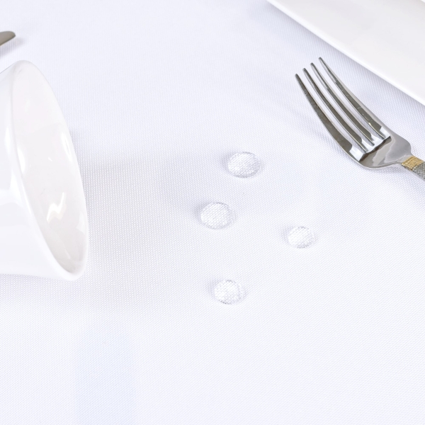Obrus Gastronomiczny Biały Plamoodporny Gładki - Simon