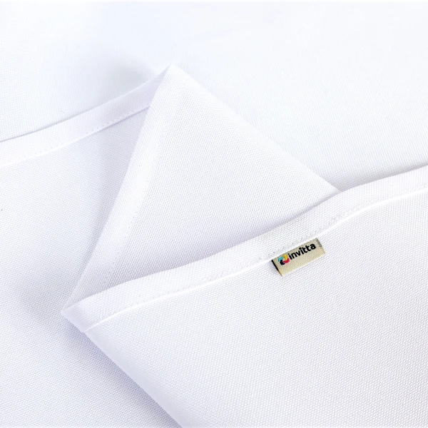 Obrus Plamoodporny Biały Gładki - Simon