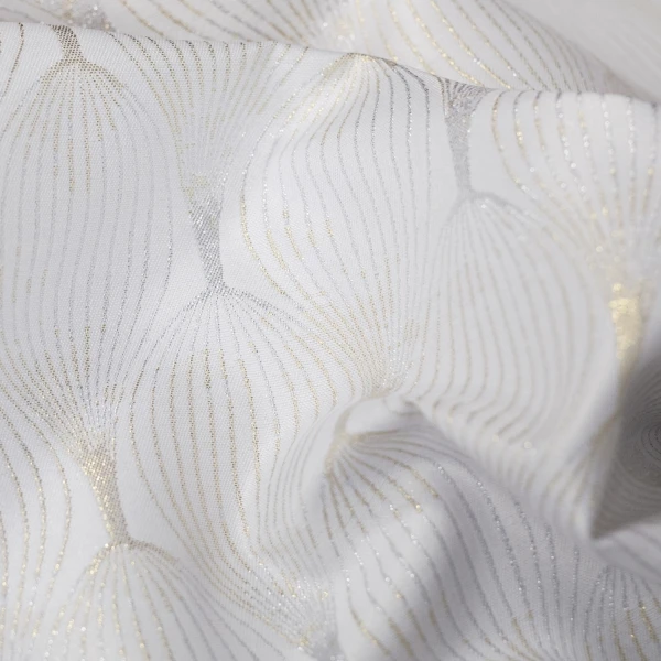 Obrus plamoodporny LZS-33022 srebrno-złoty