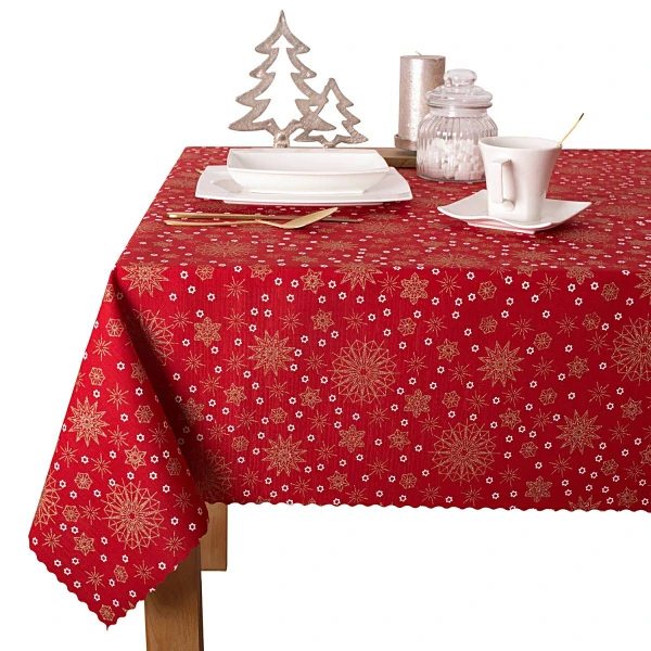 Obrus świąteczny bożonarodzeniowy Elbrus BN-131-3165 czer