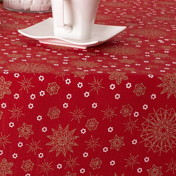 Obrus świąteczny bożonarodzeniowy Elbrus BN-131-3165 czer