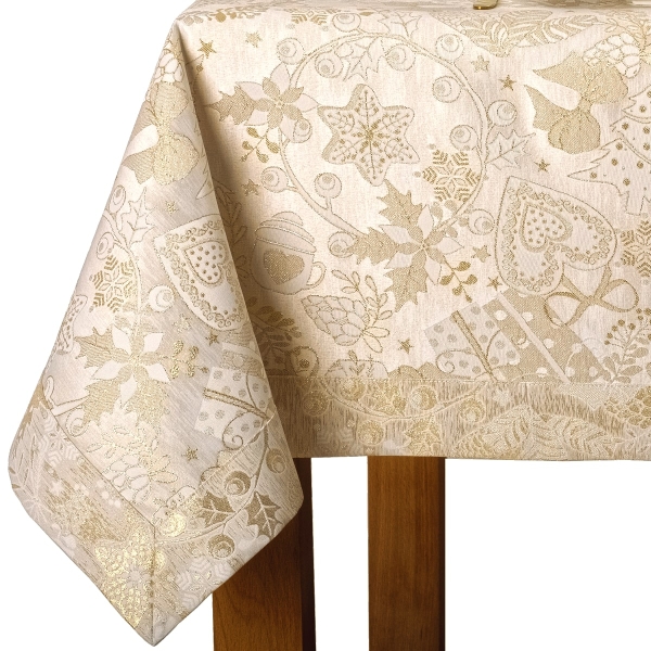 Obrus Świąteczny Bożonarodzeniowy Świąteczy Blask 6475-