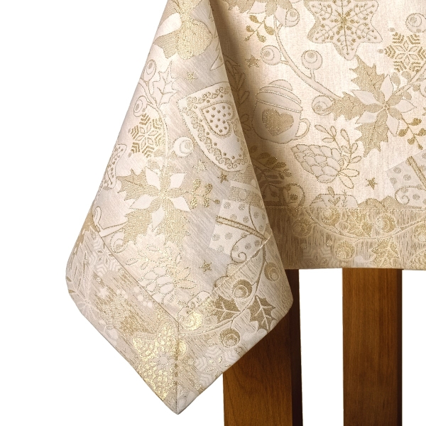 Obrus Świąteczny Bożonarodzeniowy Świąteczy Blask 6475-