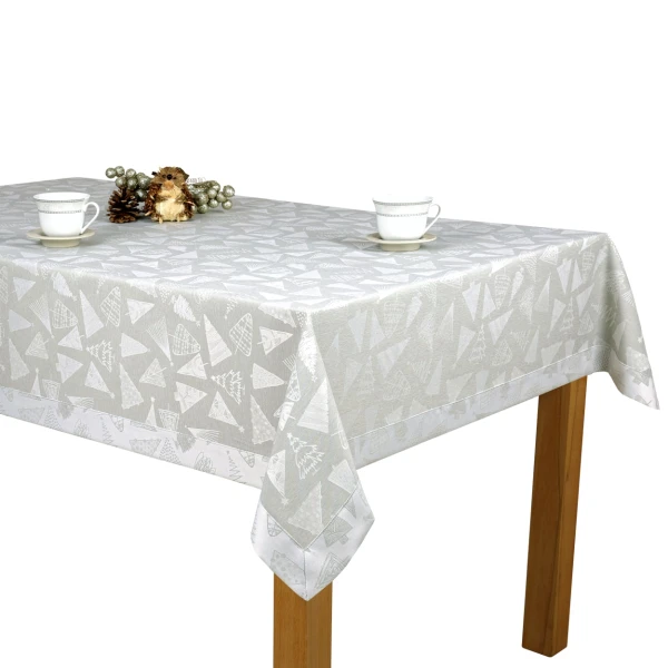 Obrus Świąteczny na Boże Narodzenie Zimowe Choinki - 6445