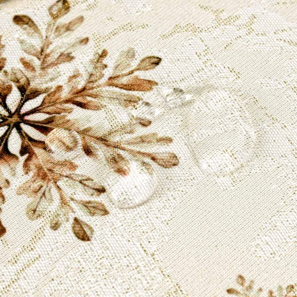 Elegancki Obrus Świąteczny Bożonarodzeniowy Plamoodporny