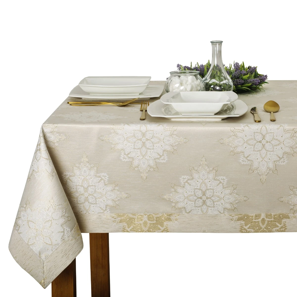 Obrus plamoodporny na wymiar - Ornamenty -  6475-3260