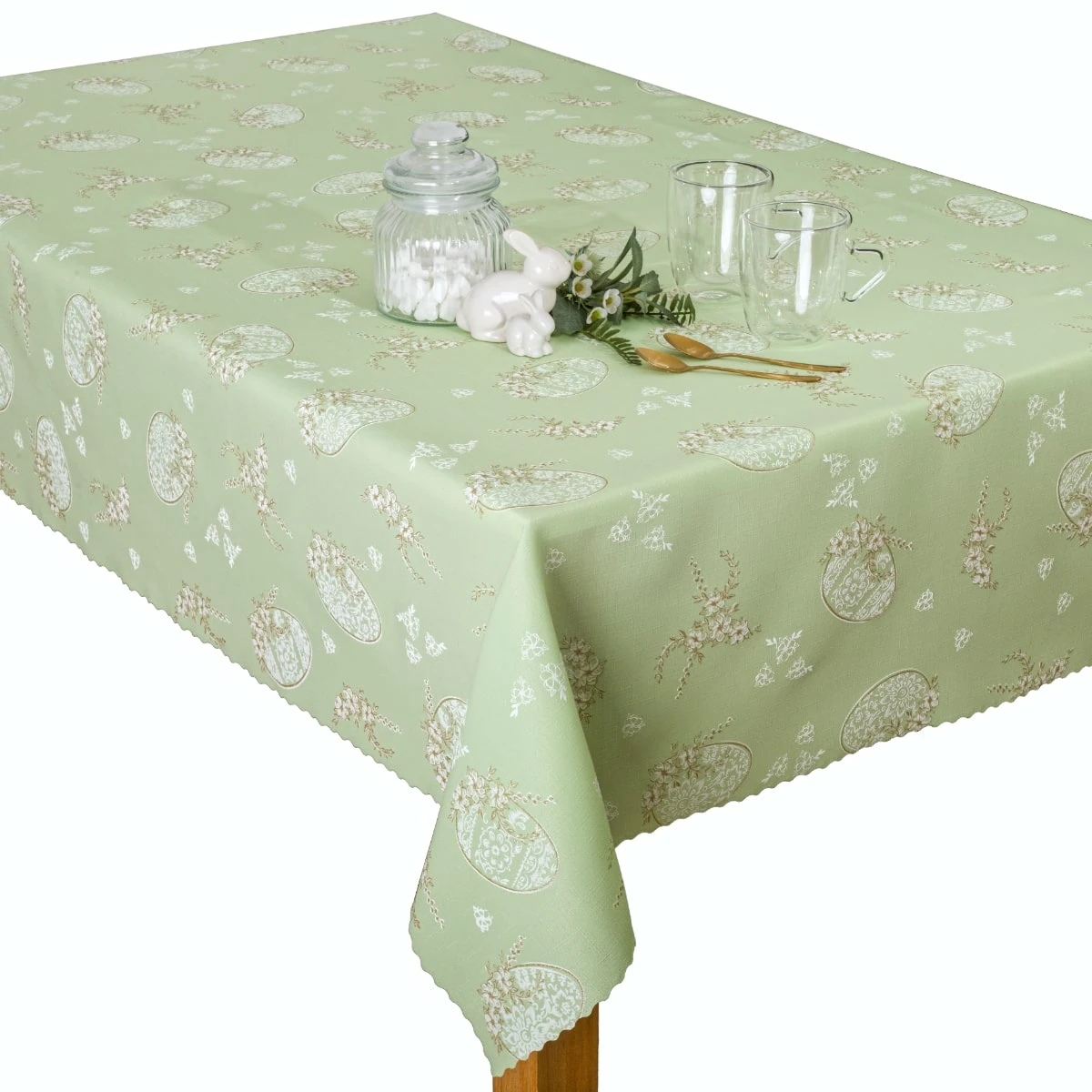 Obrus Wielkanocny Elbrus WN441-5037 Zielony