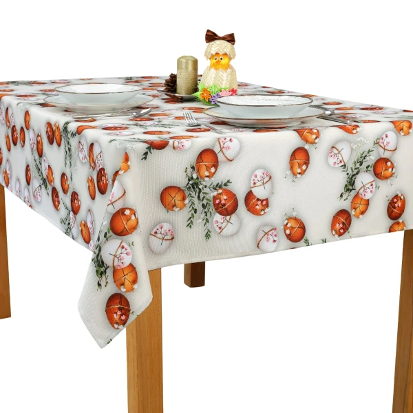 Obrus Wielkanocny - Kwiecista Kraszanka - Minos 25031-101