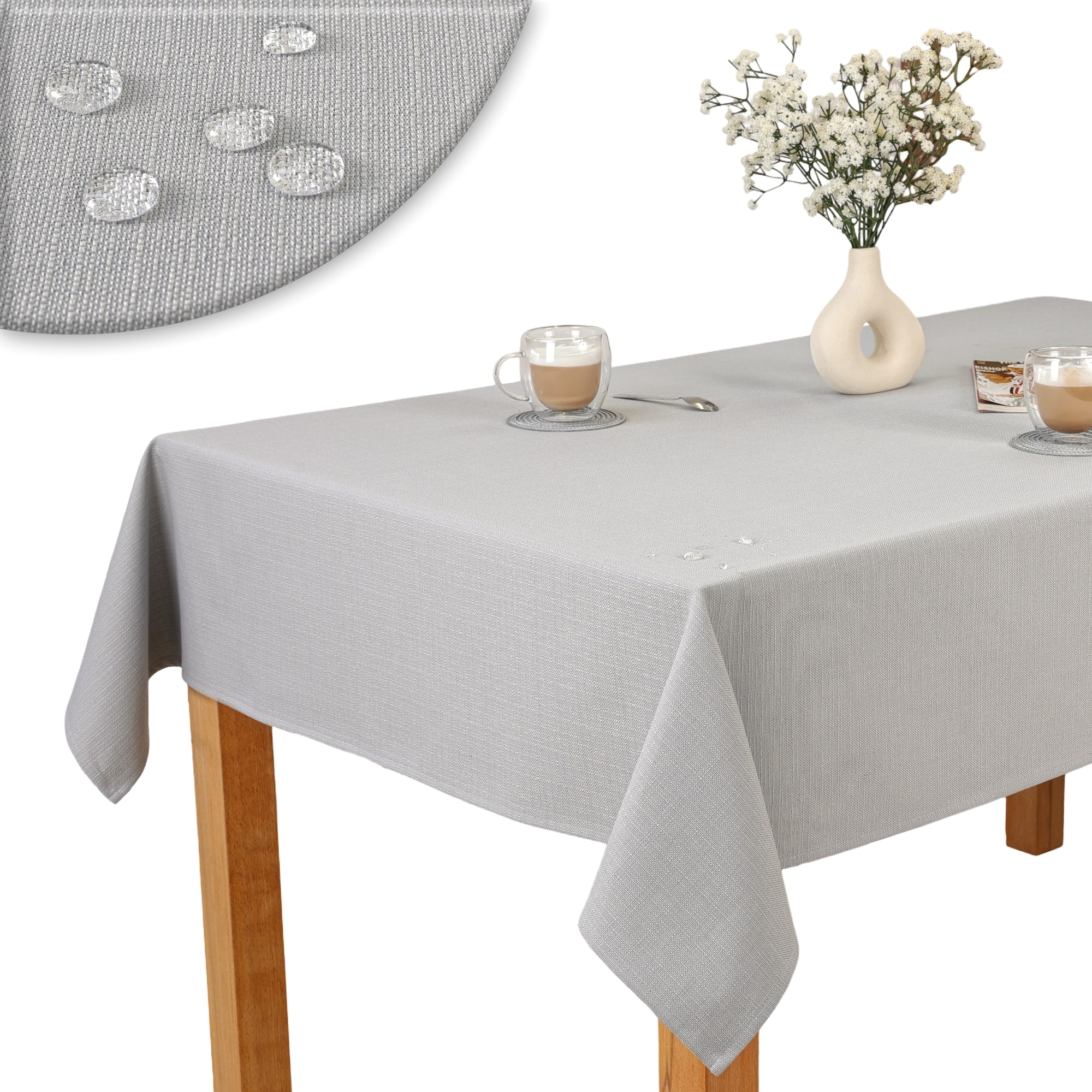 Obrus bawełniano-poliestrowy plamoodporny P130