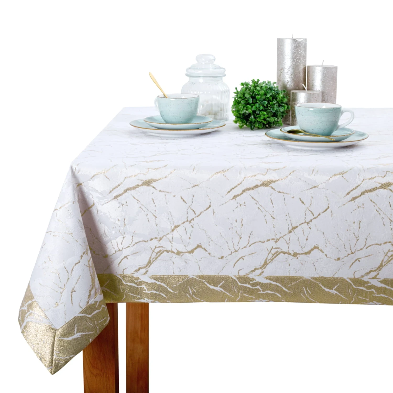 Obrusy, Bieżniki i Serwety Plamoodporne Na Wymiar - Marmur