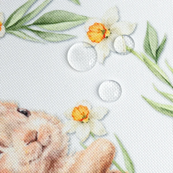 Obrus Wielkanocny Plamoodporny - Zajączek w Wianku - Minos 