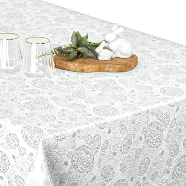 biały + srebrna nitka