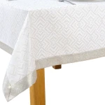 biały + srebrno-złota nitka